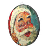 ヴィンテージすてきサンタクロースクリスマスダートボード ダーツボード (正面右)