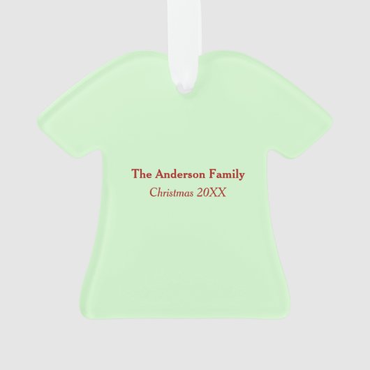 ヴィンテージすてきサンタクロースメリークリスマスレトロ オーナメント (裏面)