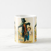 ヴィンテージすてきハロウィーンカクレクロエレンクラッサドル コーヒーマグカップ (中央)