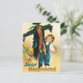 ヴィンテージすてきハロウィーンカクレクロエレンクラッサドル ポストカード (スタンド正面)