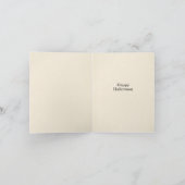 ヴィンテージすてきハロウィーンガールウィッチ カード (内部)