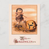 ヴィンテージすべてのハロウィーンポストカード ポストカード (正面)