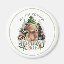 ヴィンテージすべて包まれたアップホリデイ マグネット