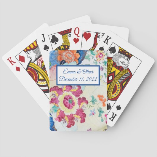 ヴィンテージたばこの葉のパーソナライズされたトランプ トランプ (裏面)