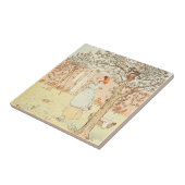 ヴィンテージつるの洗濯室デコ タイル (側面)