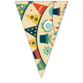 ヴィンテージつるバンナー バンティングフラッグ (第2の旗)