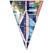 ヴィンテージつるバンナー バンティングフラッグ (第3の旗)