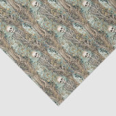 ヴィンテージつる植物とスケルトン 薄葉紙 (詳細)