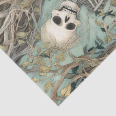 ヴィンテージつる植物とスケルトン 薄葉紙 (詳細)