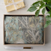 ヴィンテージつる植物とスケルトン 薄葉紙 (ギフト)