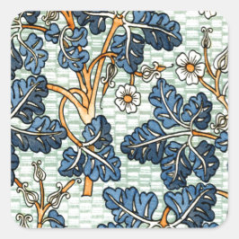 ヴィンテージつる植物 スクエアシール