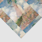 ヴィンテージでモネにパラソルを向離れけた人 薄葉紙 (詳細)