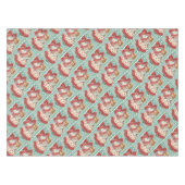 ヴィンテージで最も甘いバレンタイン テーブルクロス (正面(横))