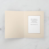 ヴィンテージで翼のあるチャルーブ楽器 シーズンカード (内部)