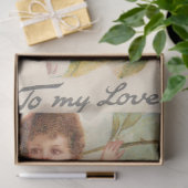 ヴィンテージで翼のあるチャルーブ楽器 薄葉紙 (ギフト)