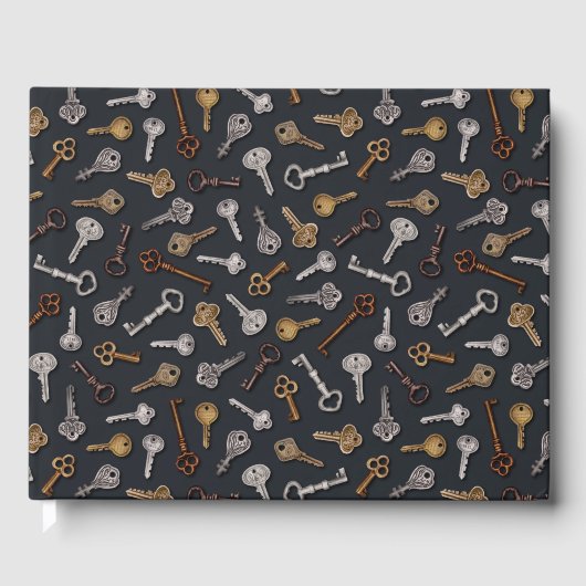 ヴィンテージとアンティーク鍵 ゲストブック (正面)