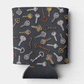 ヴィンテージとアンティーク鍵 缶クーラー (裏面)