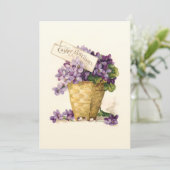 ヴィンテージとイースターの挨拶 シーズンカード (スタンド正面)