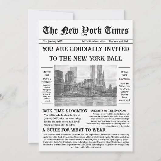 ヴィンテージとエレガント招待状 招待状 (正面)