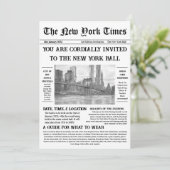 ヴィンテージとエレガント招待状 招待状 (スタンド正面)