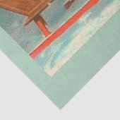 ヴィンテージとクリスマスツリー 薄葉紙 (詳細)