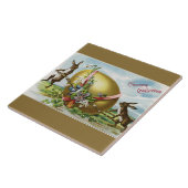 ヴィンテージとゴールデンイースターエッグ タイル (側面)