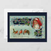 ヴィンテージとスノーバードのはがき シーズンポストカード (正面/裏面)