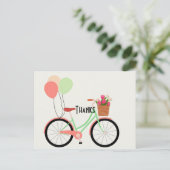 ヴィンテージとチューリップ ポストカード (スタンド正面)