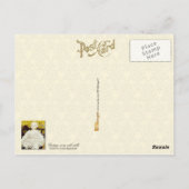 ヴィンテージとトビウチソウの入った部屋 ポストカード (裏面)