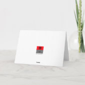 ヴィンテージとハートバレンタイン シーズンカード (裏面)