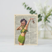 ヴィンテージとヒトデ ポストカード (スタンド正面)