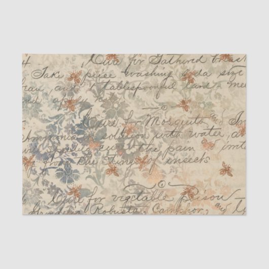 ヴィンテージとビー 薄葉紙 (正面)