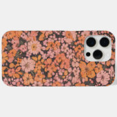 ヴィンテージとピンクの花 Case-Mate iPhoneケース (裏面 (横))