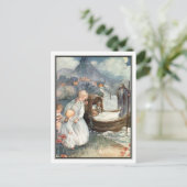 ヴィンテージとフェリーbyアン・アンダーソン ポストカード (スタンド正面)