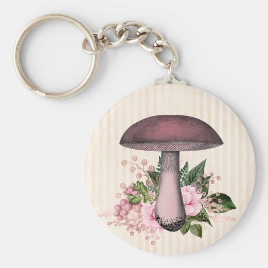 ヴィンテージとフローラコンパイル キーホルダー (正面)
