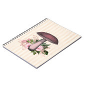 ヴィンテージとフローラコンパイル ノートブック (左側)