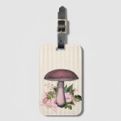 ヴィンテージとフローラコンパイル ラゲッジタグ (正面縦)