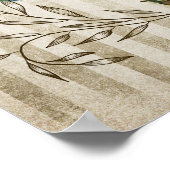 ヴィンテージとフローラ広場 ポスター (角)