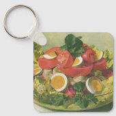 ヴィンテージとミッオーガニックトグリーンメスクランサラダ キーホルダー (正面)