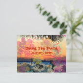 ヴィンテージとレトロ、Save the Date ポストカード (スタンド正面)