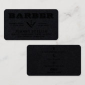 ヴィンテージとロゴスタイル名刺 名刺 (正面/裏面)