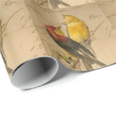 ヴィンテージと元帳の紙 ラッピングペーパー (ロールコーナー)