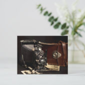 ヴィンテージと写真 ポストカード (スタンド正面)