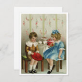 ヴィンテージと女の子 シーズンカード (正面/裏面)