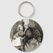 ヴィンテージと娘 キーホルダー (正面)