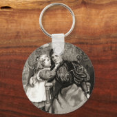 ヴィンテージと娘 キーホルダー (正面)