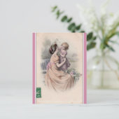 ヴィンテージと娘 ポストカード (スタンド正面)