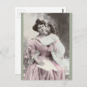 ヴィンテージと娘 ポストカード (正面/裏面)