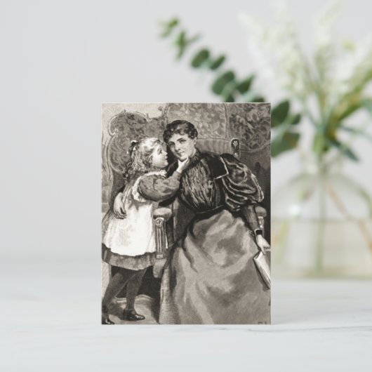 ヴィンテージと娘 ポストカード (スタンド正面)