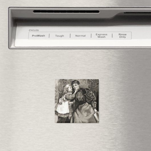 ヴィンテージと娘 マグネット (インサイチュ (食洗機))